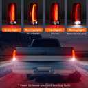 Tresound LED Tail Light for Chevy Avalanche 2007 2008 2009 2010 2011 2012 2013, Rear Taillight Assembly, GM2800222 GM2801222 22739264 25885679 Chrome Housing Red Lens