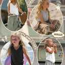 3 Pack Toddler Girls Tank Tops | Back to School, Summer Sleeveless Shirts, V Neck, Baby Basic Tees, Active Tops, Loose Fit, Playwear, Preschool, 18M-5T