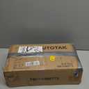 TUTOTAK Small Side Table, Narrow End Table, Skinny Sofa Table, Slim Nightstand, Couch Table, Living Room, Bed Room, White TB01BW077 (3-Tier7.9"D x 15.8"W x 26"H)