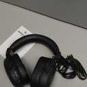 Wireless Gaming Headset for PS5 PS4, Bluetooth 2.4GHz Headphones with Noise Cancelling Mic, 23ms Low Latency Audio, 50+ Hrs & Surround Sound Memory Foam for Switch, Laptop, Mobile, Mac (rgb black)