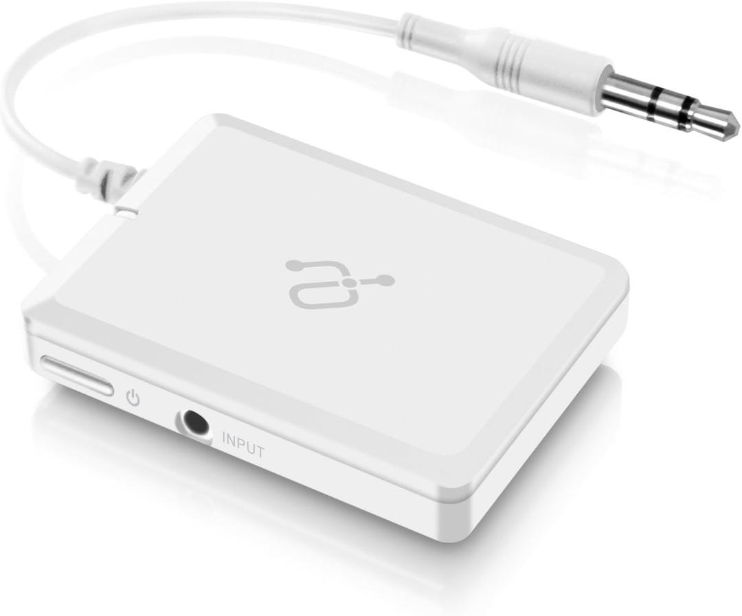 Aluratek Bluetooth v3.0 Audio Transmitter, Bluetooth enable TVs, Stereos, Computers and MP3 Players for Wireless Audio Transmitting to BT Headphones, Up to 33ft. (ABT01F), white Aluratek Bluetooth v3.0 Audio Transmitter, Bluetooth enable TVs, Stereos, Computers and MP3 Players for Wireless Audio Transmitting to BT Headphones, Up to 33ft. (ABT01F), white