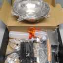 35PCS Griddle Accessories Kit, Flat Top Grill Accessories Set for Blackstone and Camp Chef, Grill Spatula Set with Enlarged Spatulas, Basting Cover, Scraper for Outdoor Barbecue