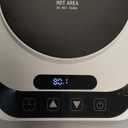 Sourdough Starter Warmer with Dome, Bread Starter Warmer with Precise 1F Sourdough Temperature Control (70-100F), Sourdough Warming Mat for Home Baking, 12-Hour Timer Sourdough Starter Warmer Mat