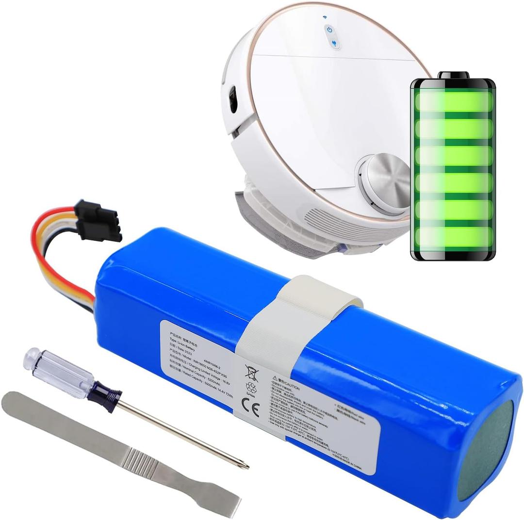 ASDAWN INR18650M26-4S2P Battery Replacement for Eufy Robovac L70 Hybrid, T2190G21, T2190, L10 Robot Vacuum Cleaners Battery with Tools