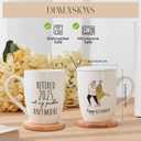 2 x AW BRIDAL Retirement Gift for Woman Man Funny Coffee Mug Decoration, Best Retirement Gifts for Women Men 2025, Retired Gifts for Coworker Friend Teacher Boss Sister Mom Wife Not My Problem Anymore 1PC