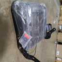 Black Universal Tractor Seat Wrap-around Forklift Seat Adjustable Back Seatbelt