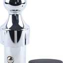 Gooseneck Hitch Ball OEM Puck System 60629 Compatible with 2013-2021 Ford F250 F350 F450 Super Duty 2013-2021 Chevy Silverado GMC Sierra 2500 3500 HD