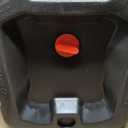 Performance Tool W4077 16-Quart Oil Drain Container, Deep Drain Well, Integrated Handle, Sealing Rubber Gaskets, Black