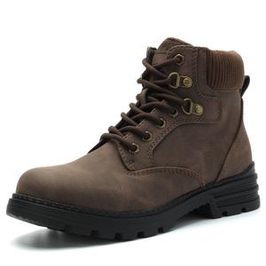 Mens Warm Snow Hiking Boots, Comfortable Winter Work Boots For Men Waterproof Lithtweight, Suitable For Bacpacking, Mountain Climbing, Trekking, Outdoor Walking, 9.5