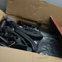 Gaming Chair, 400 lbs Adult Chair, High Back Computer Chair with Footrest and Linked Armrests, Office Video Game Chair with Lumbar Support (Black)