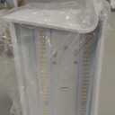 FaithSail Dimmable 4FT LED Wraparound, 4 Foot LED Light Fixture with 3 Watt/3 Lumen/3 CCT, 30W/40W/50W, 3500lm/4500lm/5500lm, 3000K/4000K/5000K, 48'' Flush Mount Light, Fluorescent Replacement, 4 Pack