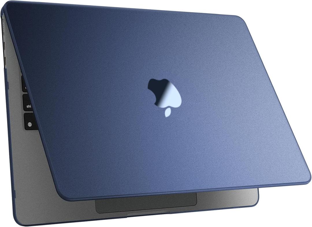 Soonjet Luxe Chroma for MacBook Pro 14 inch Case | M5 M4 M3 M2 M1 Pro/Max 2026-2021 | Midnight Blue Clear | Protective Hard Shell Laptop Cover