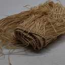 1 Pack Natural Raffia Table Skirt Luau Hawaiian Skirt Table Grass Beach Fringe Decoration for Tropical Birthday Party Tiki Bar, Chair Skirt, Deck Skirt, Luau Tropical Hawaiian Party (108 x 30 Inch)