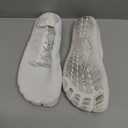 Racqua Water Shoes Quick Dry Lightweight Outdoor Barefoot Sport Swim Shoes (8 Women/7 Men, Wz1115-white35)