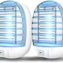 Indoor Bug Zappers, Insect Traps for Indoors Mosquito Killer for Kids & Pets, Home, Kitchen, Bedroom, Baby Room, Office