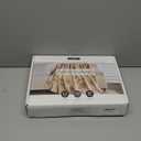 Krifey Faux Fur Throw Blanket, Super Soft Cozy Blanket, Luxury Fluffy Blanket Warm Bed Throw, Plush for Women, Marbled Beige 50" x 60"