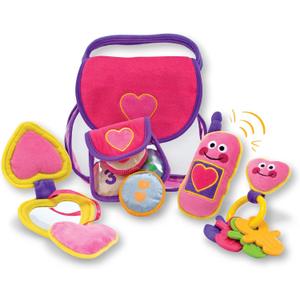 Melissa & Doug Pretty Purse Fill and Spill Soft Play Set Toddler Toy