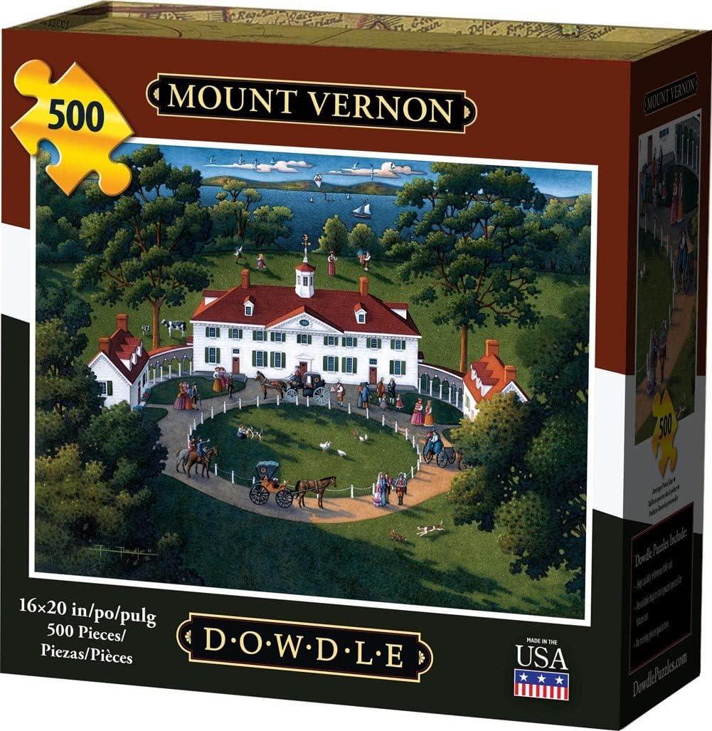 Dowdle Jigsaw Puzzle - Mount Vernon - 500 Piece