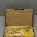 ReliBeauty Little Girls Princess Costume Dress up with Accessories, Yellow (5)