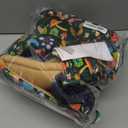 Guinea Pig Hideout Soft Large Bed Tunnel with Door Curtain 2 Pack Guinea Pig Toys Set Bunny Bed Cage Accessories for Small Animals (Blackish Green Mushroom)