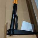 Fiskars 4-Claw Stand Up Weed Puller Tool, Gardening Hand Weeding Tool with 39" Long Ergonomic Handle with Easy-Eject Mechanism 