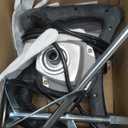 Geveelife Concrete Cement Electric Mixer Machine 2400W with 6 Adjustable Speed, Handheld Electric Cement Mixer for Drill for Mixing Mud, Cement, Mortar, Paint, Fodder, Blue