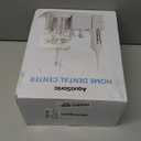 AquaSonic Home Dental Center Rechargeable Power Toothbrush & Smart Water Flosser - Complete Family Oral Care System - 10 Attachments and Tips Included - Various Modes & Timers (White)