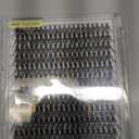 B&Q Lash Clusters 280PCS Natural Eyelash Clusters 40D C 15mm Individual Lash Wispy Eyelash Extension with Soft Thin Band Classic Look Pestaas Postizas Comfortable DIY at Home(40D-D-15mm)