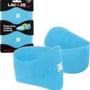 Laceeze Band Max Size USA 8+ keeps laces tied during sport soccer, rugby, field hockey