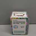 Gel Pens For Coloring, 99 Pack Colored Pens for Black Paper & White Paper, 0.6MM Fine Point Pens for Coloring, Writing, Drawing, Journaling, Note Taking, Office, Home (99PCS-Gift Box-11 stackable layers)