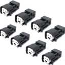 FainWan 8pcs Fuel Injector Adapter Connector Kit Replacement Compatible with EV1 to USCAR EV6 & EV14 Che-vy LS1 LS2 LS3