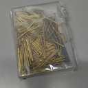 Mr. Pen- Hardware Nails, 240 pcs, 1.5 Inches, Gold, Small Nails for Hanging Pictures, Finishing Nails, Wall Nails for Hanging, Pin Nails, Hardware Nails, Assorted Nails, Galvanized Nails