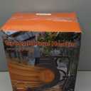 Buyplus Greenhouse Heater with Digital Thermostat, 1500W Outdoor Heaters for Patio, Overheat Protection & 3S Fast Heating, Electric Space Heater for Patio, Garage, Greenhouse, Flower House, Silver