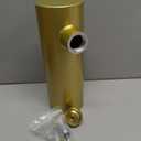 JMCHstore Aluminum Mini bike Gas Fuel Tank Cylinder 4x11'' for Coleman Baja Montser Mega moto Predator Hemi non 212 Engine, Massimo Axis RealTree Motovox Mototec Dirt Gas Bike, Go Kart Parts (Gold)