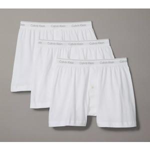 Cotton Classics 3-Pack Knit Boxer Medium