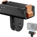 2 x STARTRC PHOTO Magnetic Mount for Osmo Action 6,Quick Release Adapter Mount for DJI Osmo Nano, Extension Adapter Base for DJI Action 6/Osmo Nano Accessories