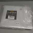 54x78 Inch Stall Shower Curtain/Liner 8G Heavy Duty Clear PEVA, 3 Bottom Magnets, Waterproof, PVC Free, Metal Grommets