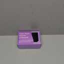 KooKaStyle Invisible Wire Hair Extensions with Transparent Wire Adjustable Size 4 Secure Clips Long Wavy Secret Hairpiece (24 Inch, Black)