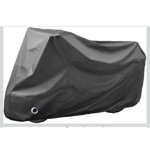 Motorcycle Cover Waterproof, Outdoor Motorbike Cover with Lock-Holes, All Season Protection Motorbike Vehicle Covers Fits up to 97" Motorcycles, Size 2XL - Black