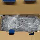 Bedsure GentleSoft Electric Blanket King Size - Soft Ribbed Flannel Heated Blanket with Dual Control, Heating with 10 Heat Settings & 10 Time Settings, 8 hrs Timer Auto Shut Off (90"x100", Light Grey)