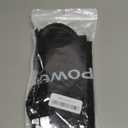 Waterproof Shoe Covers, Reusable & Foldable Rain Boot Shoe Cover with Zipper, Non-Slip, Reflector, Men Women Rain Gear, Black (Small)