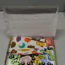 Toys for Toddlers, 11 Magnetic Wooden Animals Train Set, Montessori Toys for Toddlers, Preschool Learning Activities for Kids, Birthday Gifts for Boys, Girls