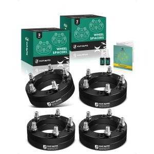 YHTAUTO 6x5.5 to 5x5.5 Wheel Adapters 2 Inch for Cadillac, Chevy, Hummer