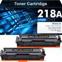 218A Black Toner Cartridges: 3301fdw Toner Replacement for HP 218A Black 218X Works with HP Color Laser Pro 3201dw 3301cdw 3301fdw 3301sdw Pro 3201 MFP 3301 Series | W2180A W2180X | NO CHIP | 2 Pack