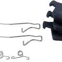 TRQ Posi Ceramic Brake Pad Kit Set Compatible with Chevy Mazda Pontiac Saab Saturn Volvo