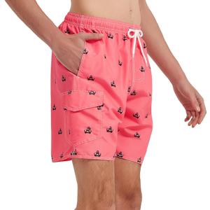 Mens Swim Trunks Swim Shorts Swimwear Quick Dry 7’’ Swimming Trunks with Mesh Lining
