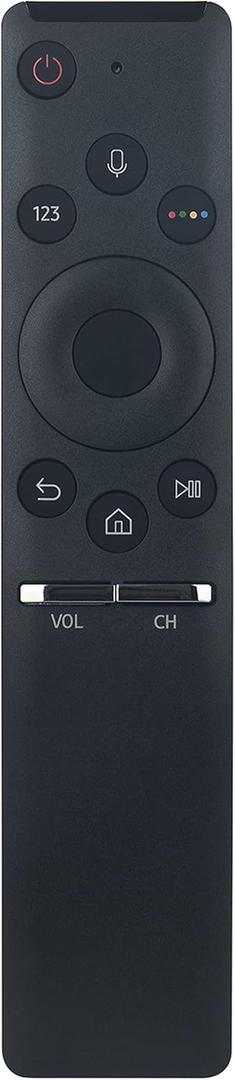 Universal BN59-01266A Replace Voice Remote fit for Samsung Smart 4K TV BN5901266A RMCSPM1AP1 QN65Q7FD UN75MU630D UN50MU630D UN65MU850D UN43MU630D UN55MU630D UN55MU650D UN55MU700D UN55MU800D UN65MU650D