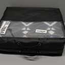 Smiry Outdoor Rug 5x8 ft, Waterproof Reversible Plastic Straw Rugs, Boho Outdoor Area Rug, Outside Floor Mat for Patio, Backyard, Deck, Picnic, Beach, Camping, Grey