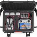 STARTRC Waterproof Hrad Case for DJI Mini 5 Pro Drone, Fly More Combo,RC2/RC-N3, Batteries(7 pcs), Charging Hub, 65W Charger, Filter Set & More Accessoriessize:14.5115.1 in