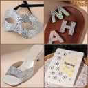 3 x Teenitor Face Gems Hair Gems 2032PCS Self Adhesive Face Rhinestones, Festival Face Jewels Stick on Face Gems for Makeup, Face, Hair, Body in 7 Sizes